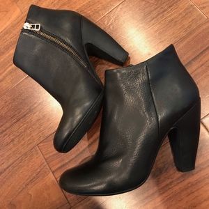 Leather Steve Madden Booties.